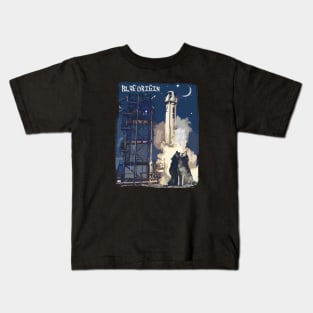 blue origin  launch Kids T-Shirt